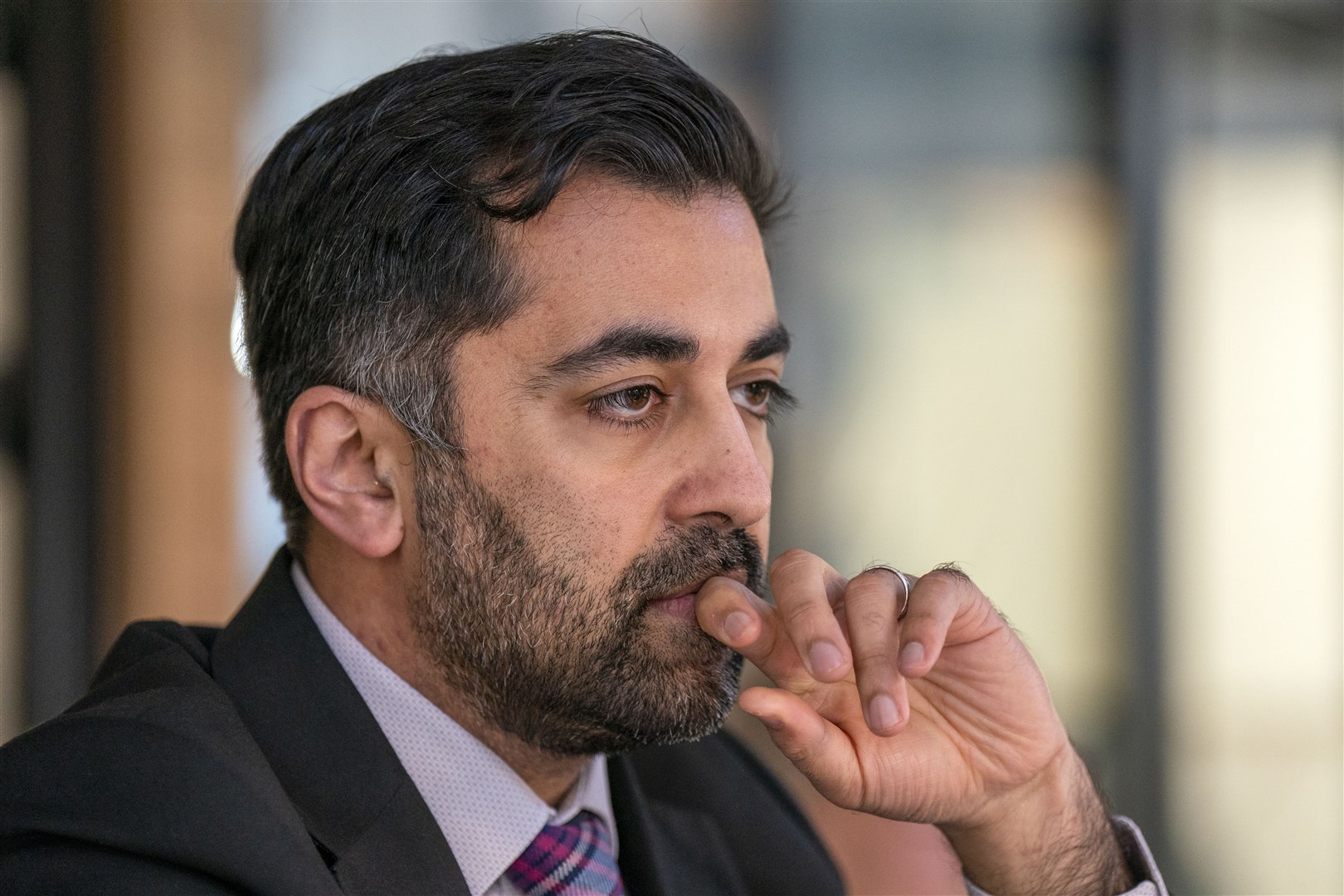 Health Secretary Humza Yousaf said there is no additional cash for junior doctors’ pay without making cuts elsewhere (Jane Barlow/PA)