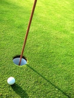 After a blank at his opening hole, Hawthorn was only four over par for the remaining holes.