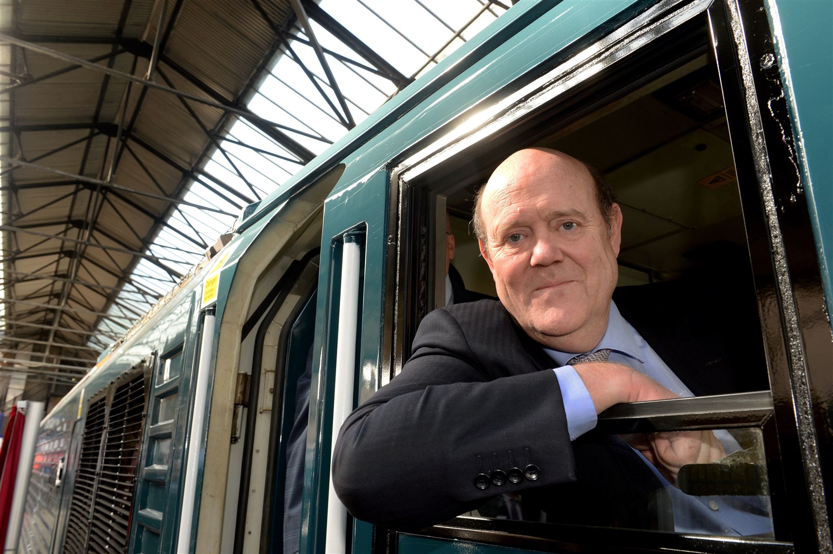 Caledonian Sleeper and Serco CEO Rupert Soames.