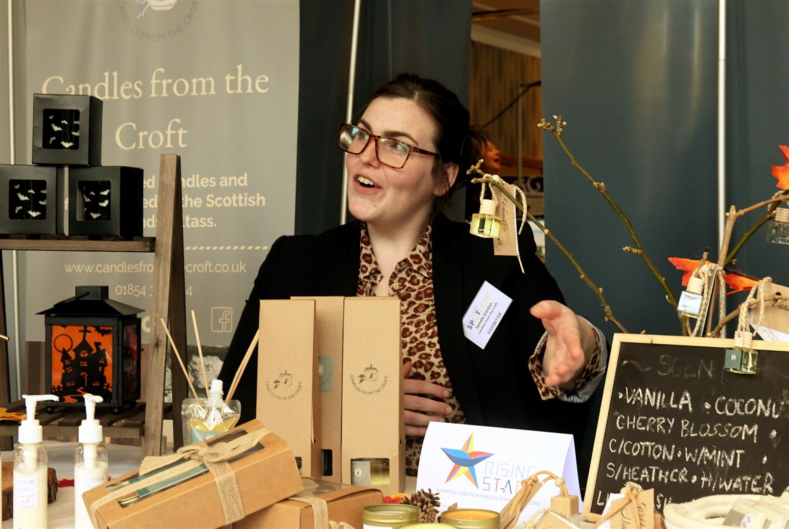 Sandie Gordon, of Candles from the Croft. Picture: James Mackenzie
