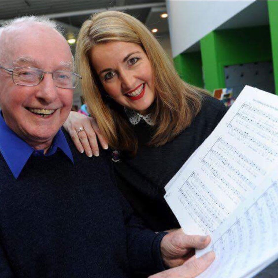 Hamish Menzies with daughter Kirsteen MacLennan.