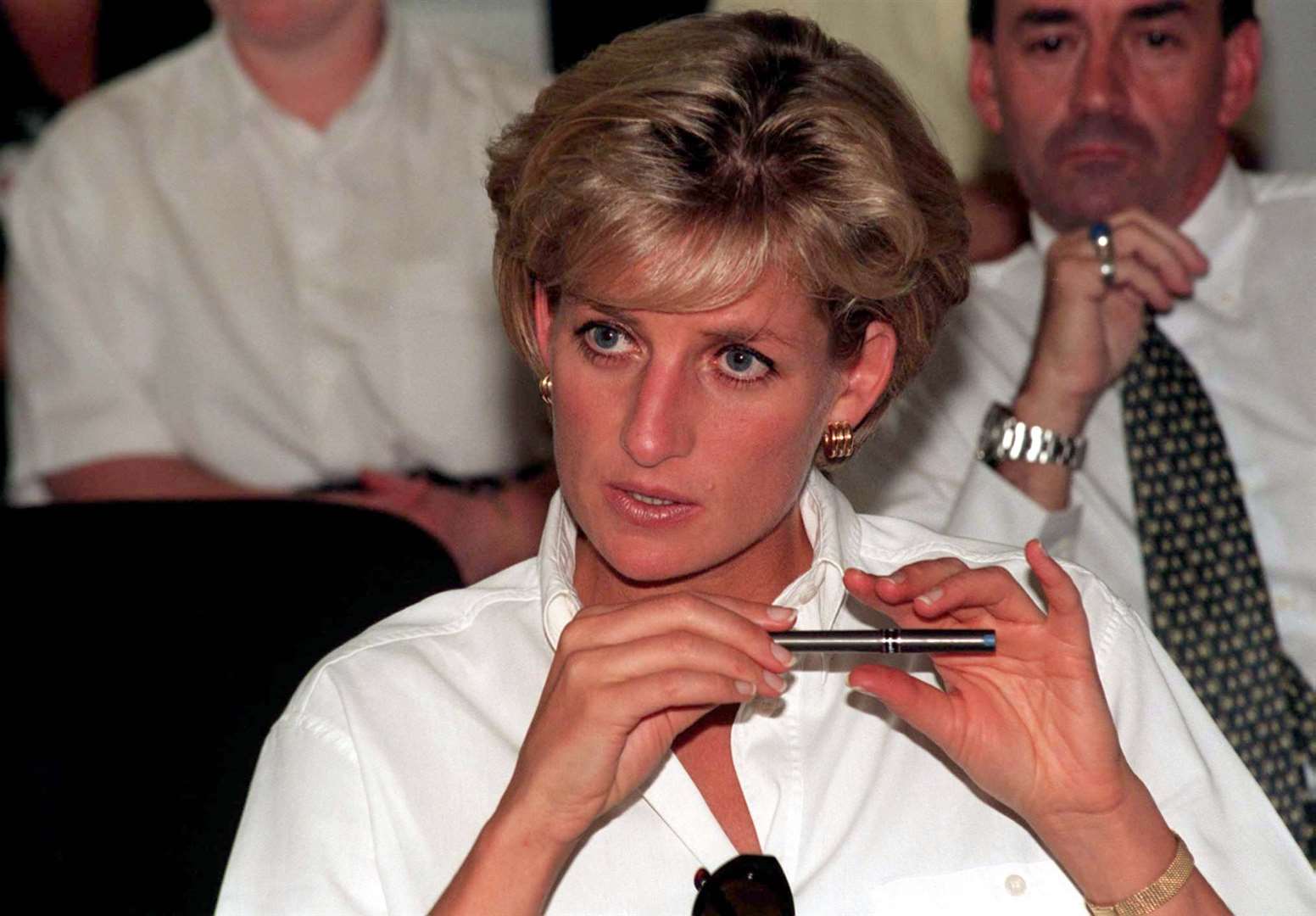 During her bombshell Panorama interview Diana declared ‘Well, there were three of us in this marriage, so it was a bit crowded’ (John Stillwell/PA)