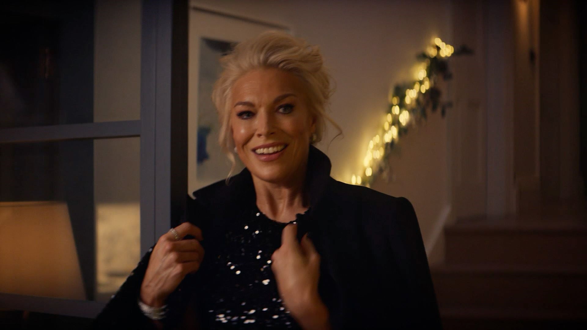 Hannah Waddingham in the M&S Christmas ad (M&S/PA)