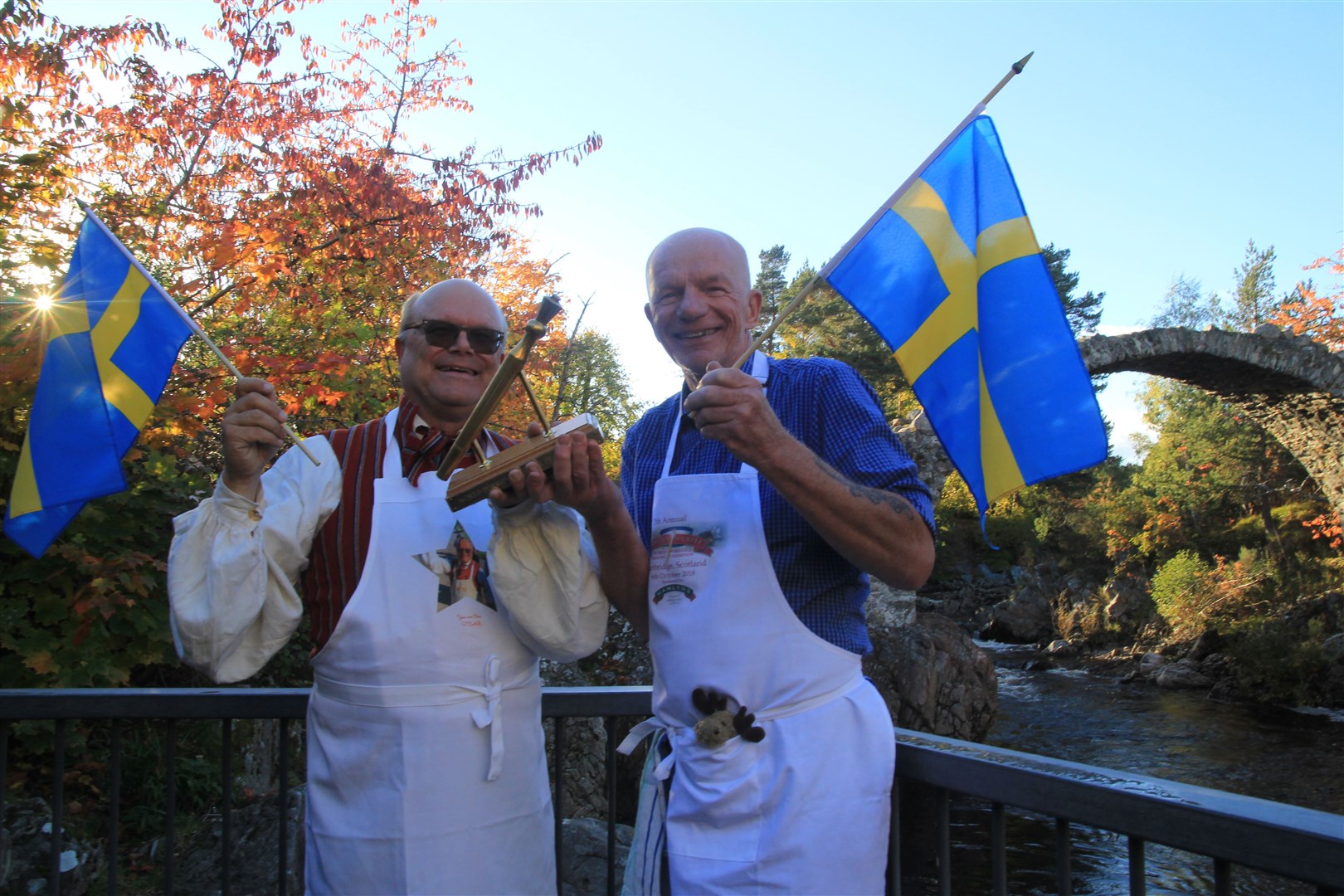 Last year's joint winners, Calle Myrsell and Per Carlsson, will be among the international competitors again this year.