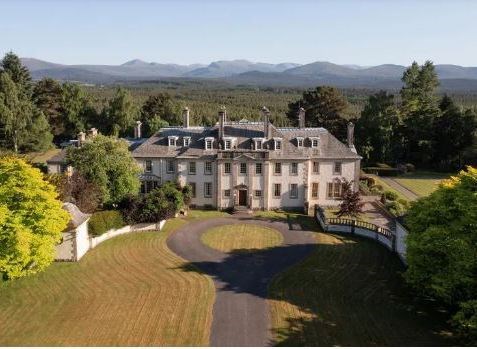 Stunning Aultmore House sits in 25 acres of land on the outskirts of Nethy Bridge.