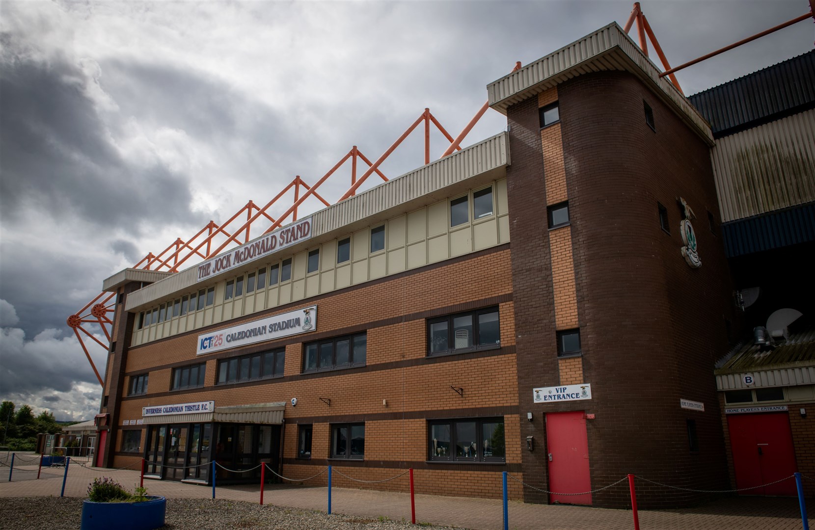 Locator, Inverness Caledonian Thistle Stadium, Inverness
