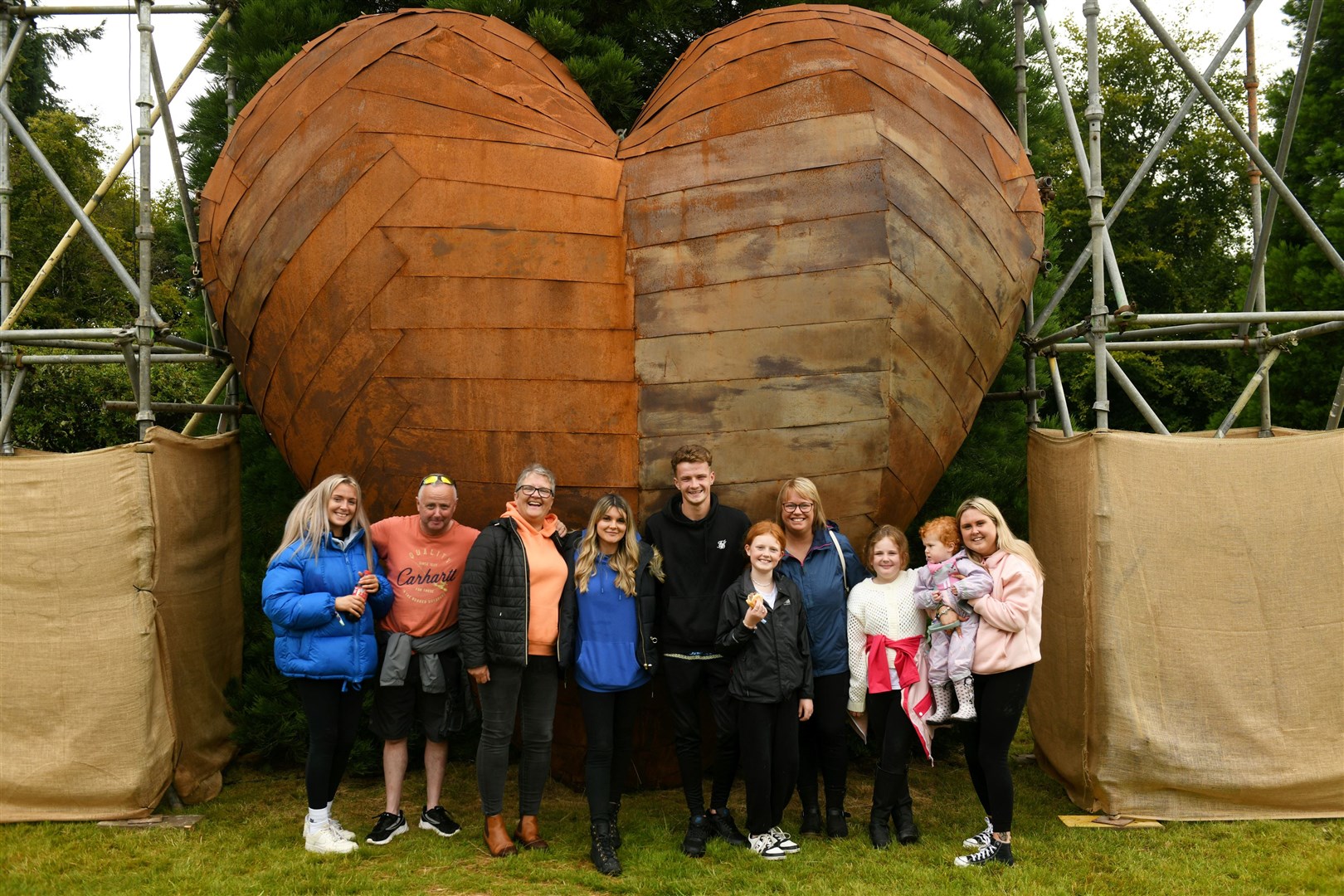 Macleod family from Inverness. Picture: James Mackenzie.