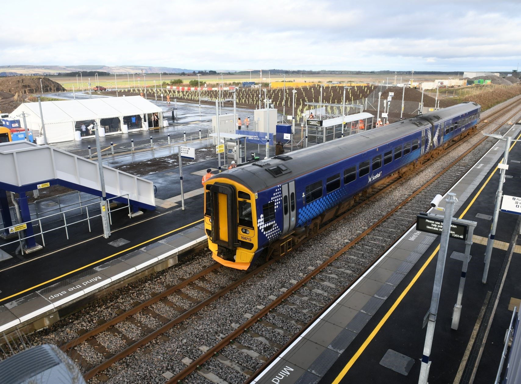 Charlie Whelan took the train for his latest flight from the Highland capital but will not be in a hurry to do it again.