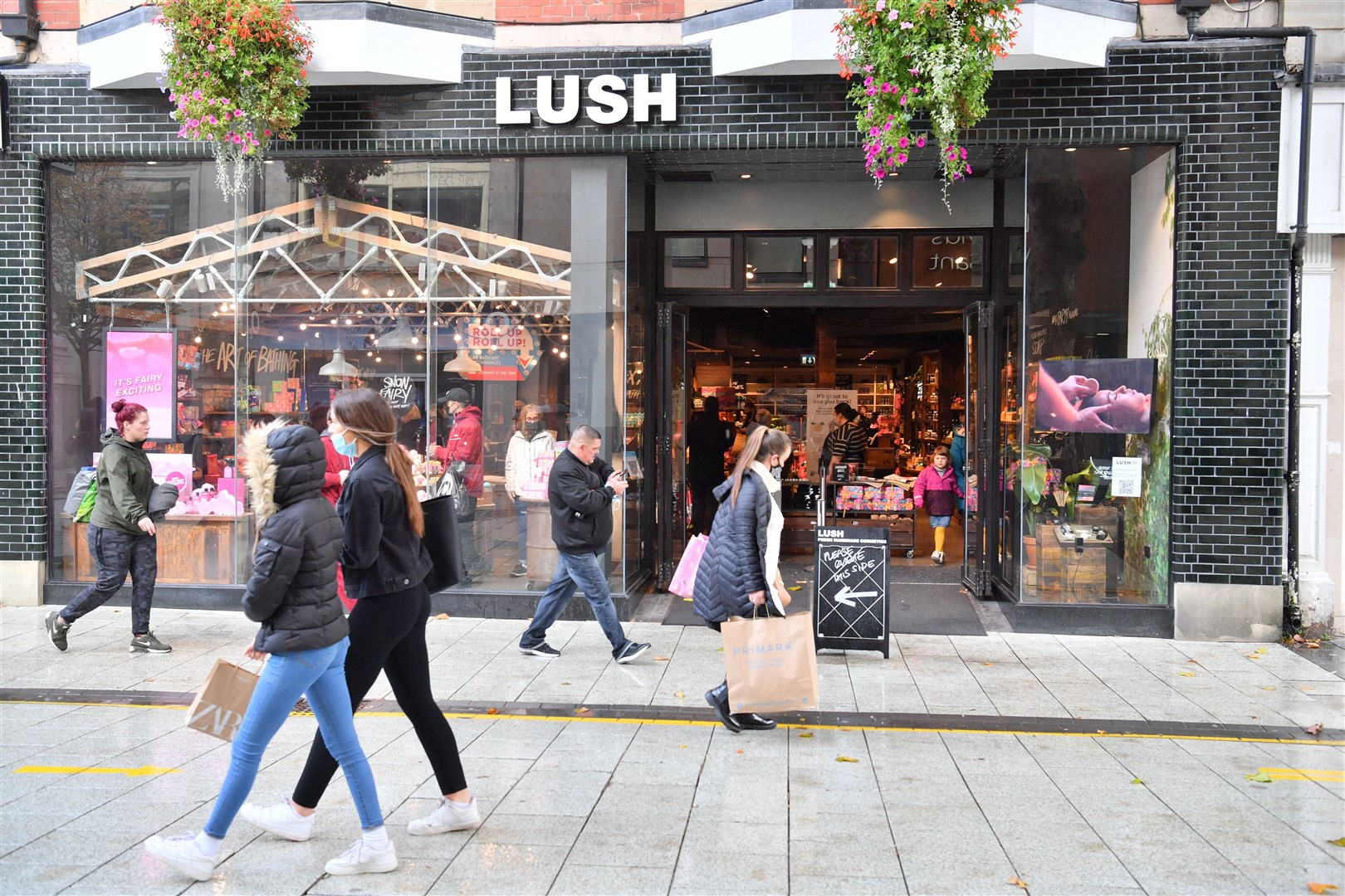 Mark Drakeford defended the closure of non-essential retail (Ben Birchall/PA)
