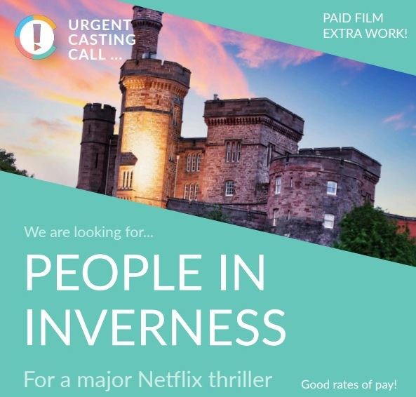 The casting call is for a Netflix thriller in October.