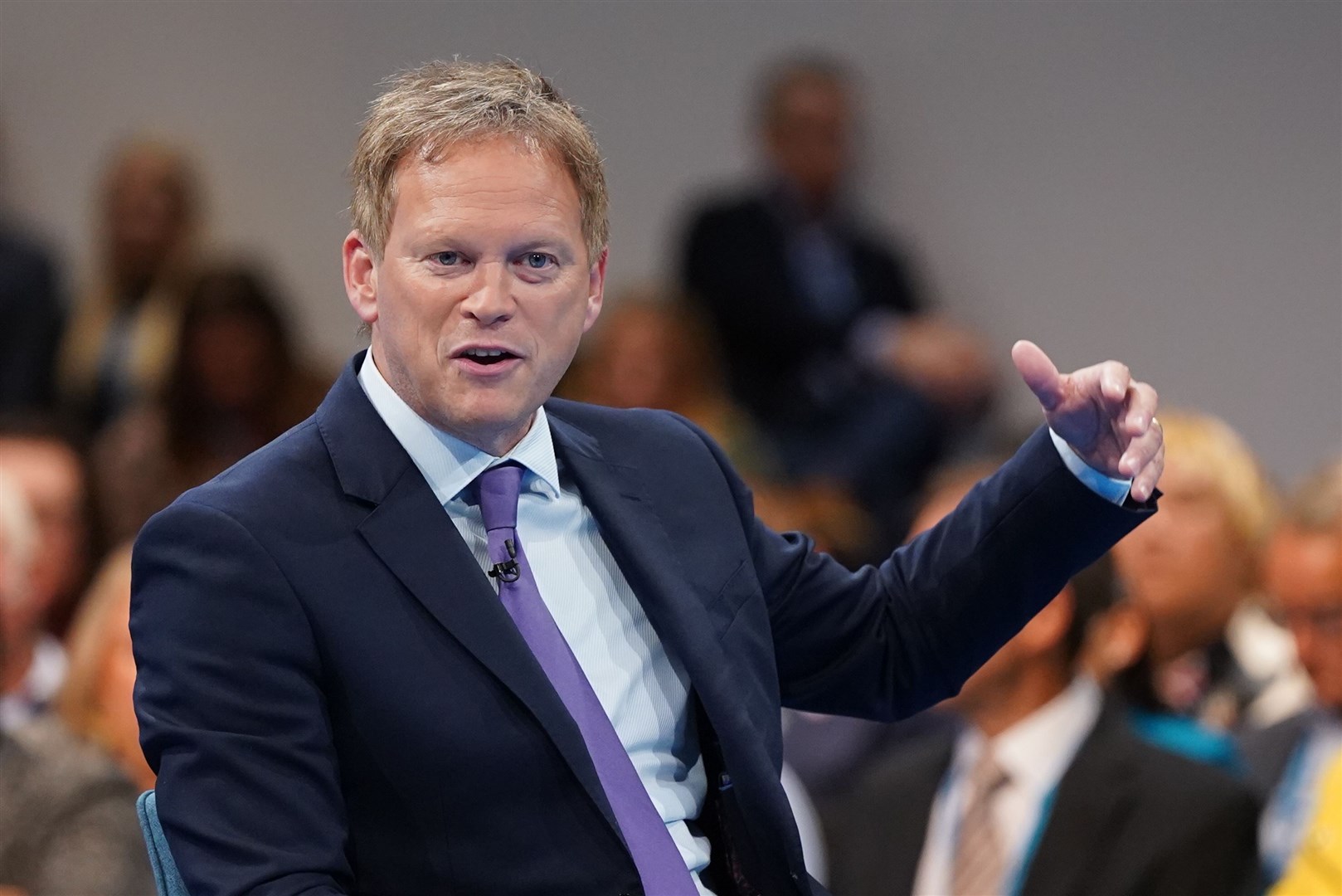 Transport Secretary Grant Shapps said ‘people deserve a service that puts passengers first when things go wrong’ (Stefan Rousseau/PA)