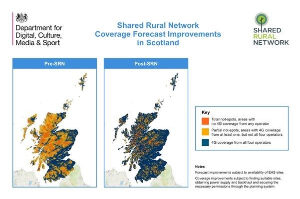 The Shared Rural Network will greatly improve network coverage in the Highlands.