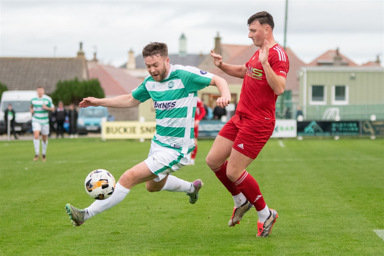 Josh Peters has had a great scoring week for Buckie Thistle. Picture: Daniel Forsyth.