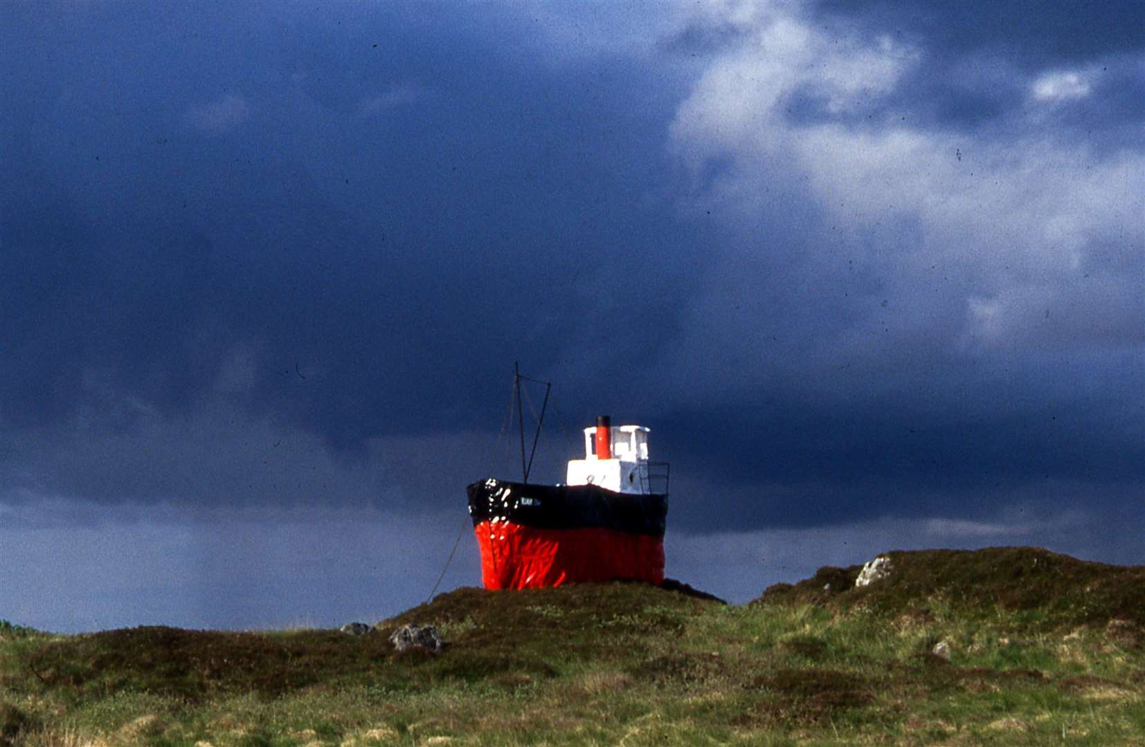 The Wee Hauf Puffer, installation, Islay Festival, Islay, 2000.