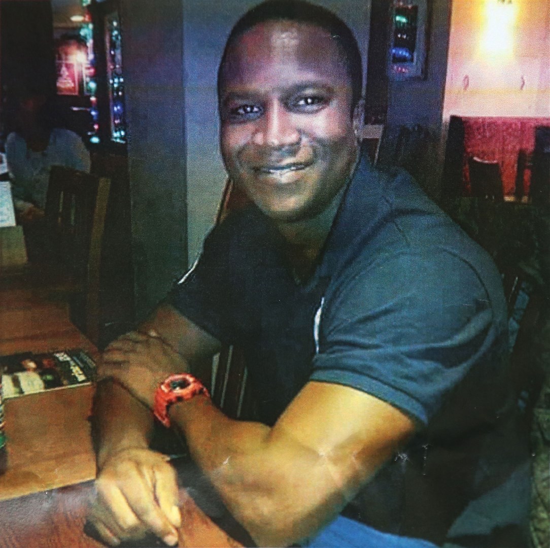 Sheku Bayoh, 31, died after he was restrained on the ground by six police officers in Kirkcaldy, Fife, in 2015 (family handout/PA)