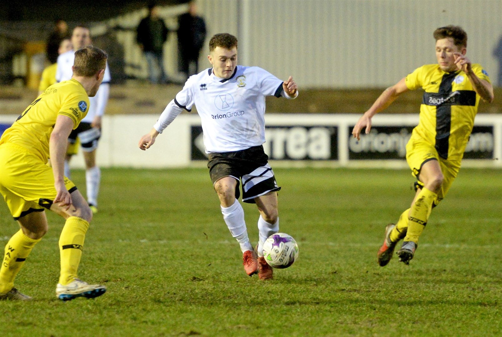 Kieran Chalmers playing for Clachnacuddin against Wick Academy while on loan in 2019. Picture: G air Fraser