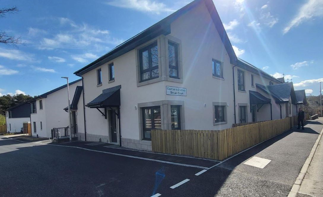 The new one and two bedrooms are now ready for tenants.
