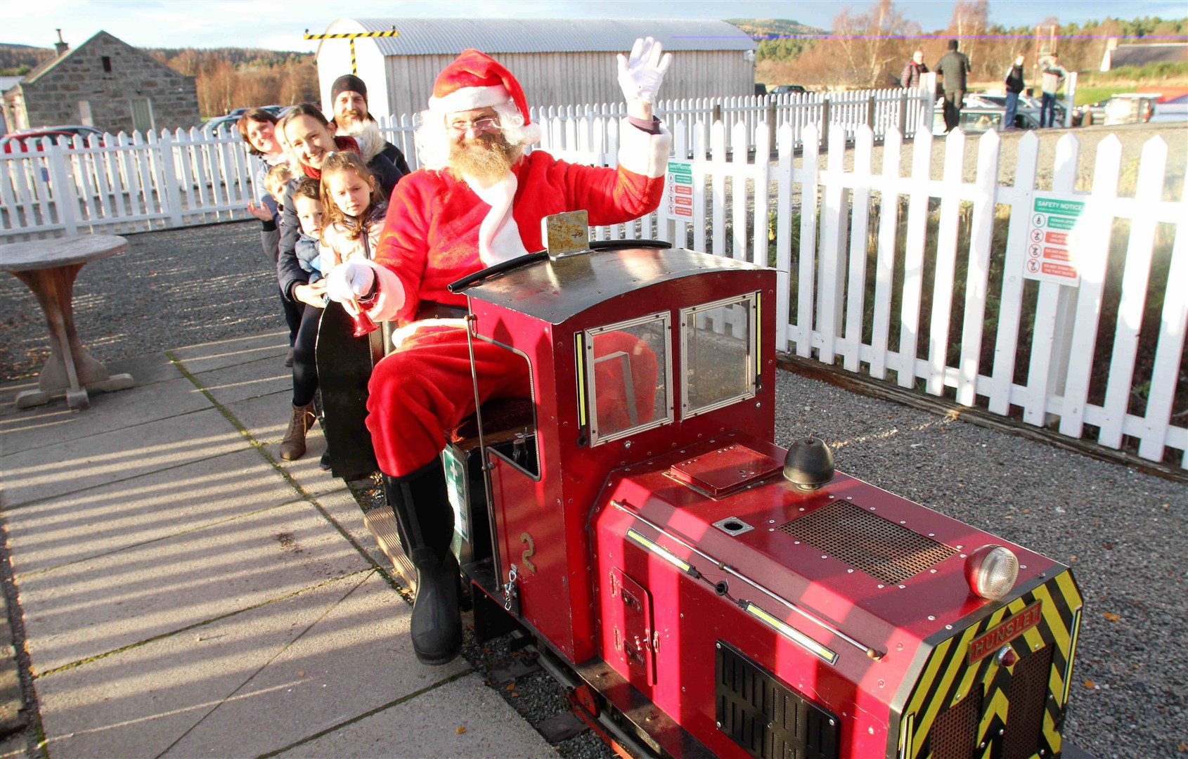 Grantown East in its hey day boasted a superb steam-driven miniature railway