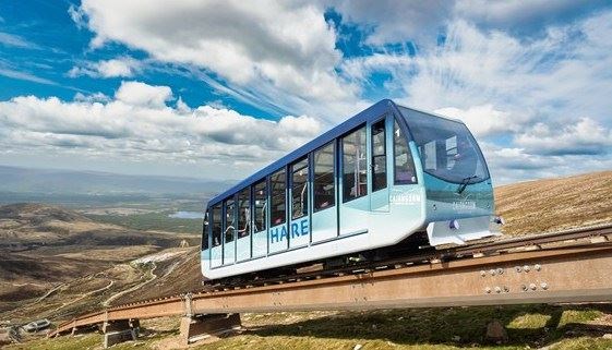 The funicular railway project has been beset by problems for the past six years. Picture: HIE.