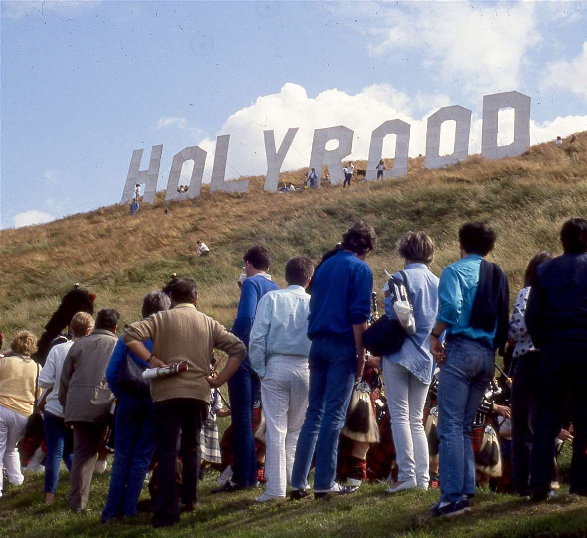 Holyrood/Hollywood installation, Edinburgh Festival Fringe, 1986.