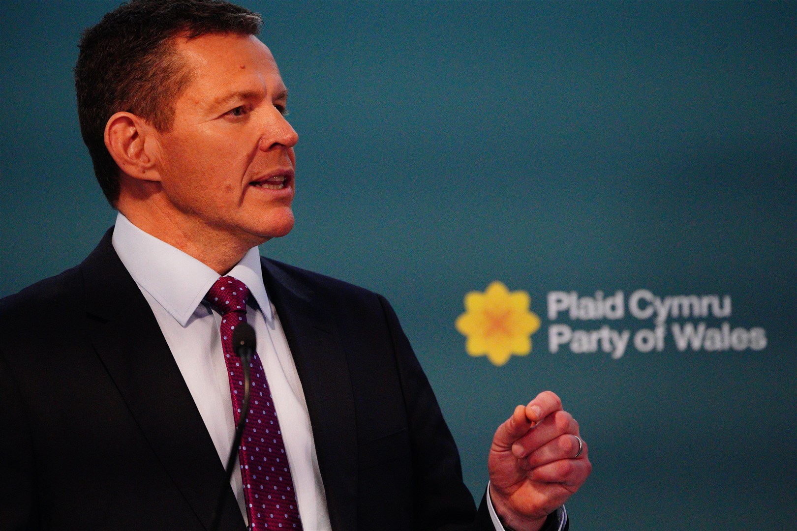 Leader of Plaid Cymru Rhun ap Iorwerth accused the Prime Minister of trying to ‘out-Reform Reform’ (Ben Birchall/PA Wire)