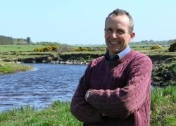 Bilbster Mains farm manager Simon Harrison