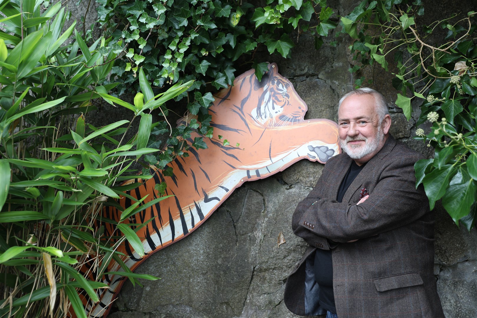 Steve Brown on his visit to Edinburgh Zoo earlier this week to see his potetnial new subjects.