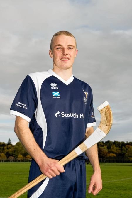 Kevin Bartlett of Lovat who has been selected for Scotland.