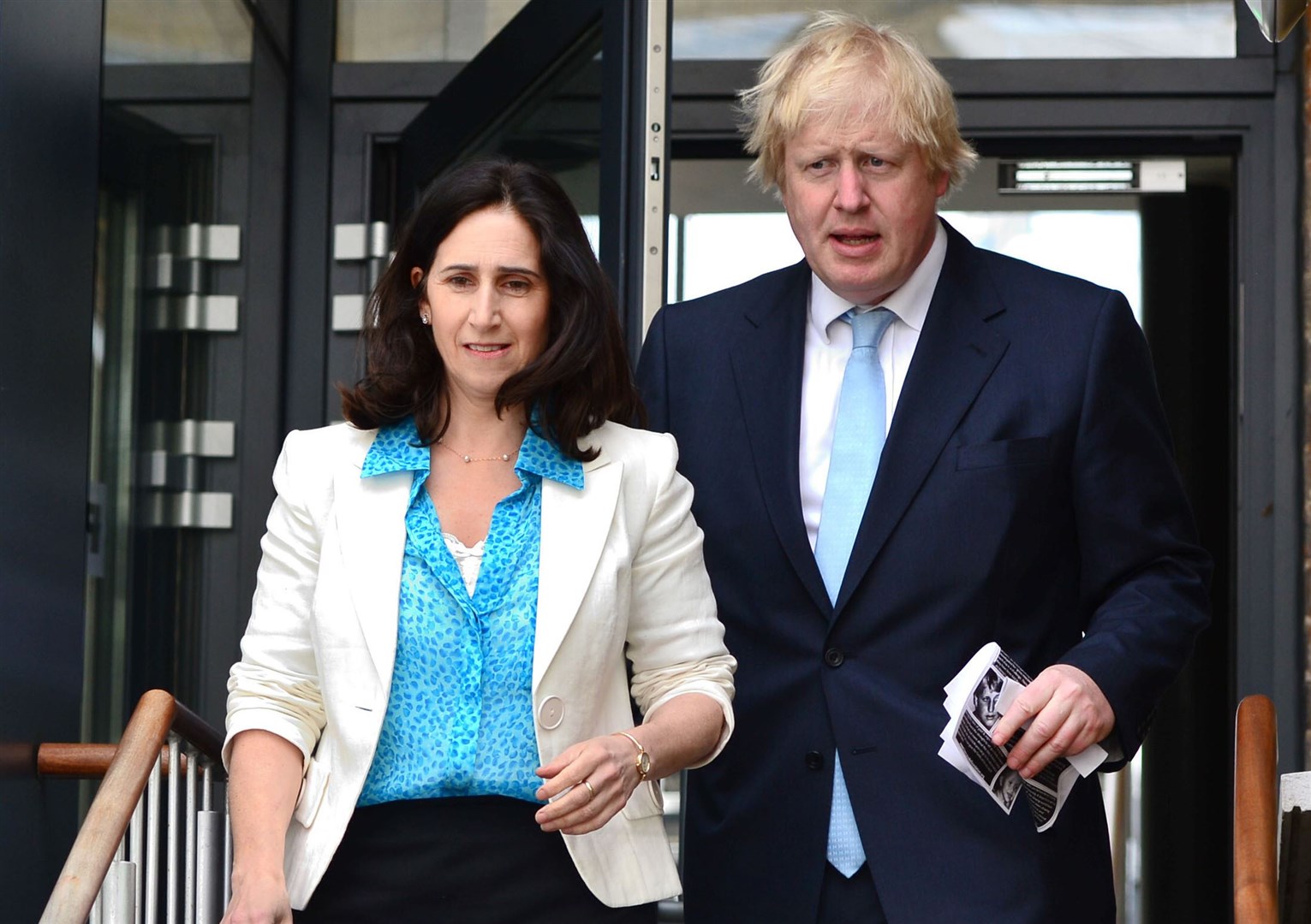 Boris Johnson and Marina Wheeler (Dominic Lipinski/PA)