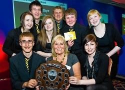 Farr High's entrepreneurial team