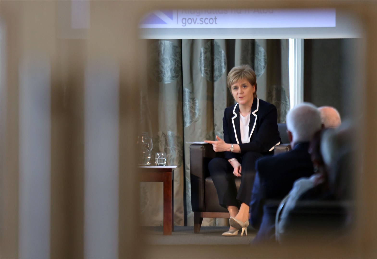 Nicola Sturgeon, pictured during a past National Economic Forum at the Kingsmills Hotel in Inverness. Pictures: John Baikie 037652.