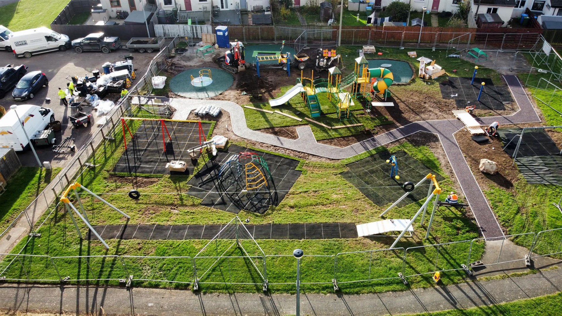 The park had not even been open for a week before the attack. Picture courtesy of designers Wicksteed