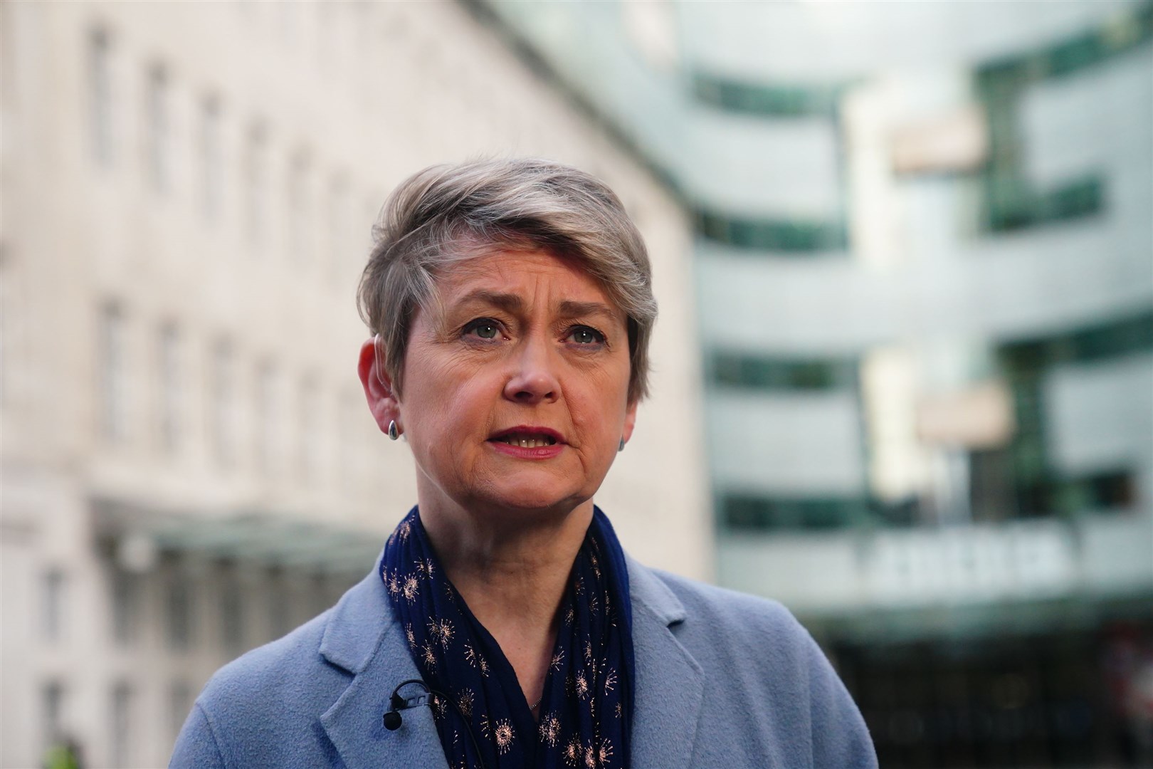Shadow home secretary Yvette Cooper accused the Tories of offering ‘cheap gimmicks’ (Victoria Jones/PA)