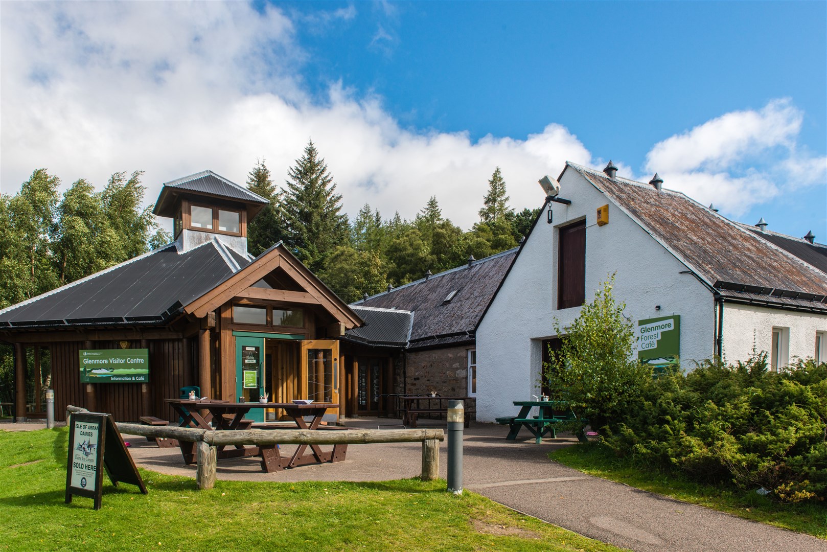 Glenmore visitor centre attracted around 120,000 visitors last year.