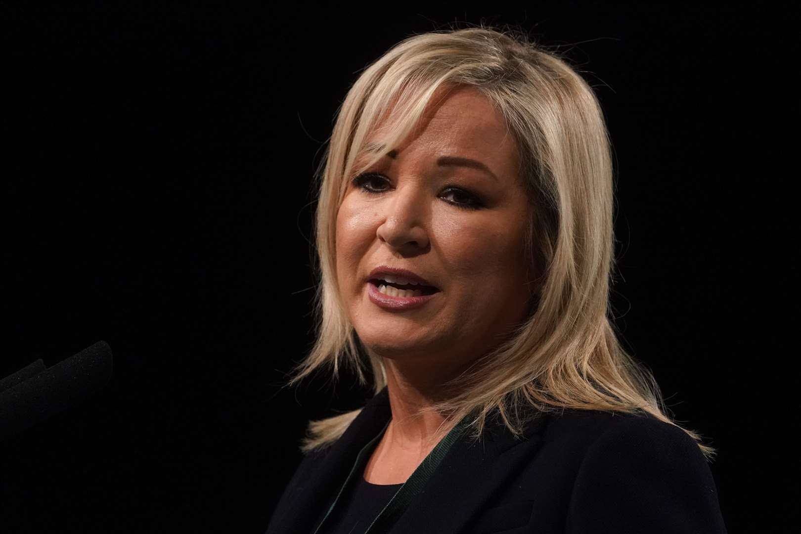 Under current Stormont rules, Sinn Fein’s Stormont leader Michelle O’Neill is entitled to claim the position of first minister (Brian Lawless/PA)