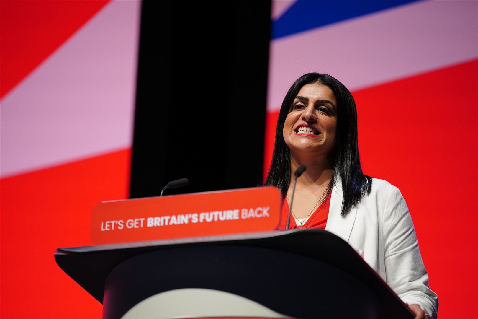 Shadow justice secretary Shabana Mahmood listed ‘failure after failure’ in the prisons system (Peter Byrne/PA)