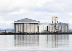 Nigg fabrication yard in Easter Ross