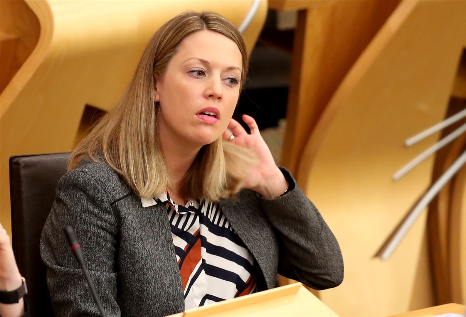 Scotland’s Europe Minister, Jenny Gilruth, has called for an extension to the EU Settlement Scheme deadline (Jane Barlow/PA)