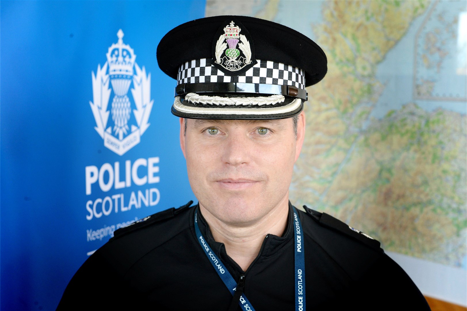 Chief Supt Conrad Trickett..Picture: James Mackenzie..