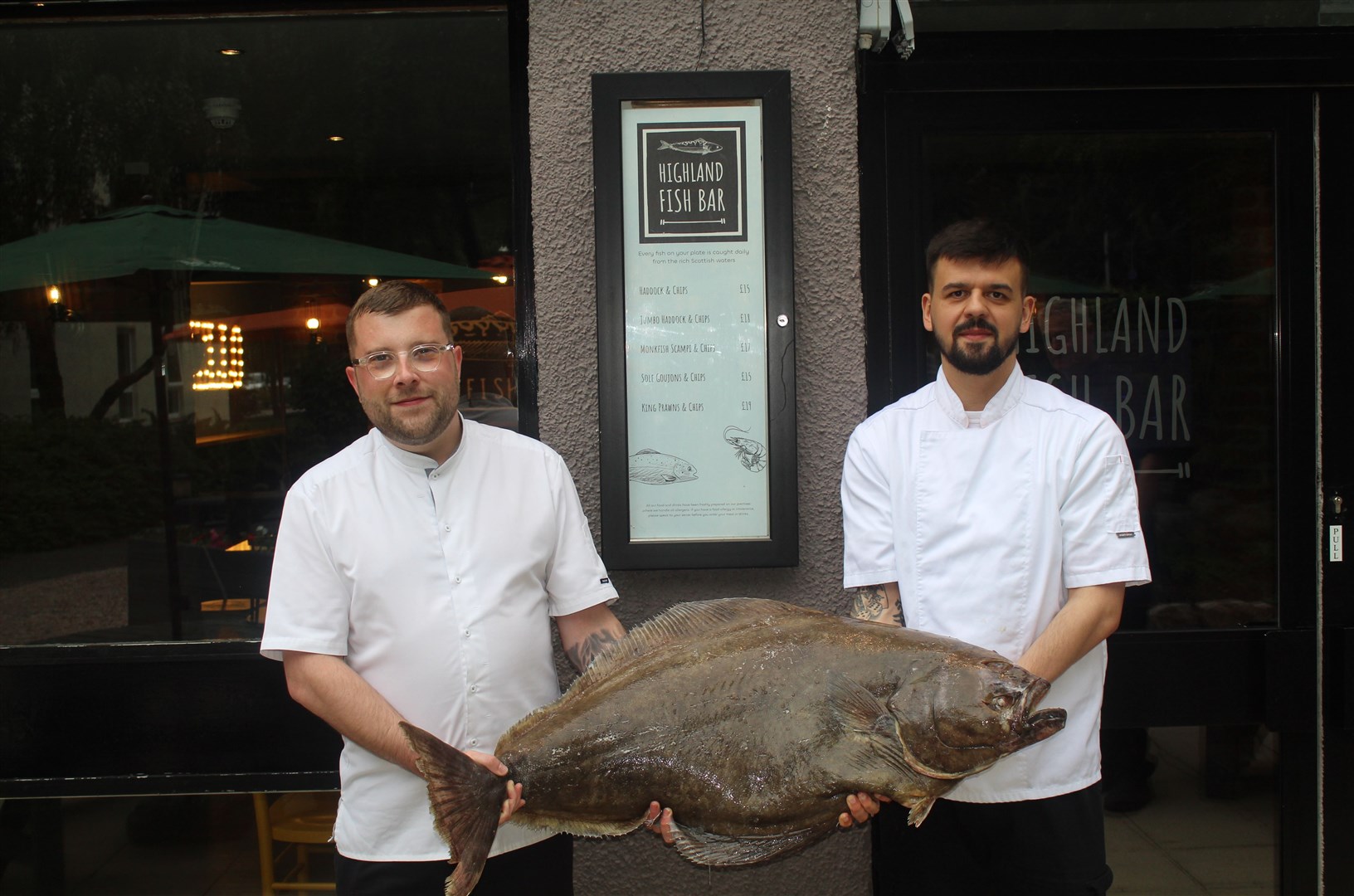 HIGHLAND FISH BAR: All portions catered for! Picture James Mackenzie