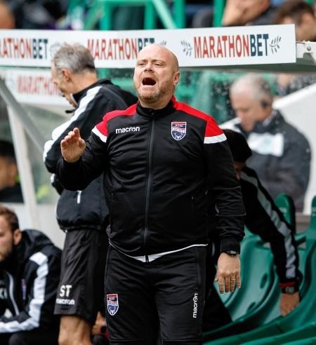 Steven Ferguson thinks facing a managerless side for the second week in a row will not rattle Ross County. Picture: Ken Macpherson