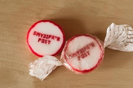 The sweets went down a storm even if they were in Welsh