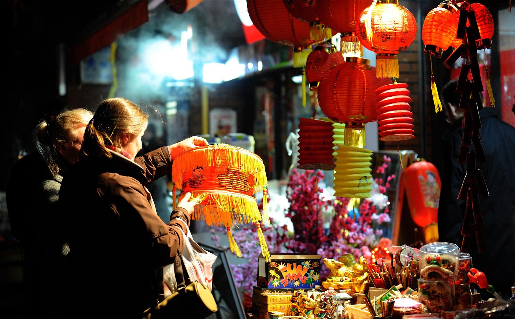 Lunar New Year celebrations in China town, London (Anthony Devlin/PA)