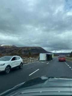 Photograph submitted by a passing passenger