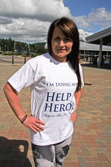 Sharon Atherton who will be embarking on an epic fundraiser