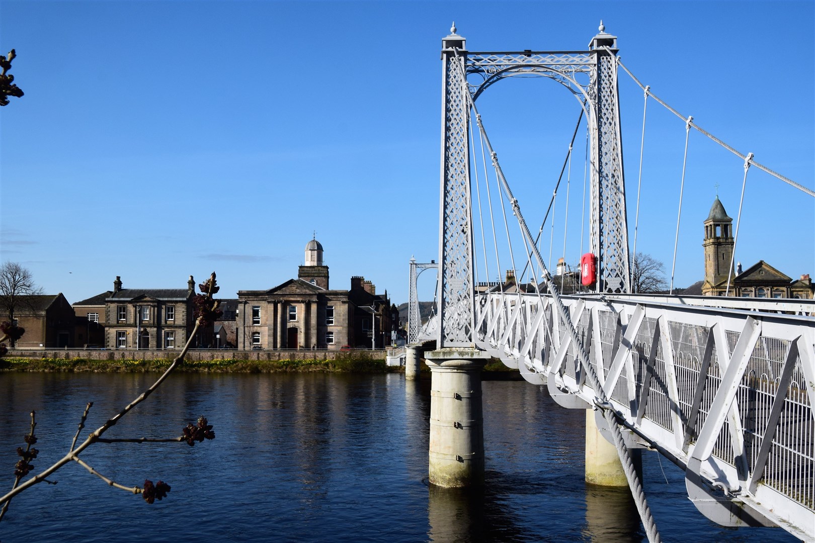 Inverness has also enjoyed plenty of sun today, but hasn't quite hit heights recorded in north-west Sutherland. Picture: Philip Murray.