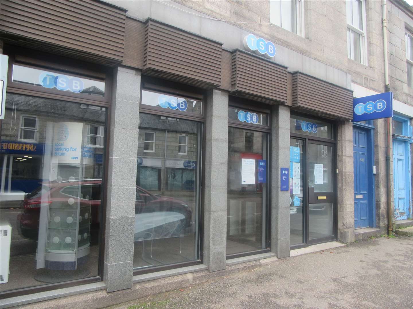 The former TSB branch in Grantown
