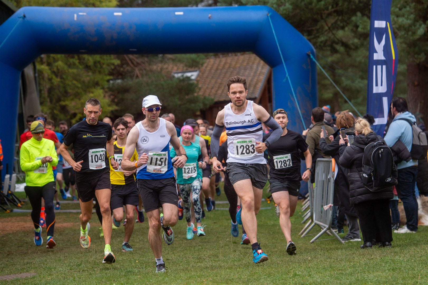 The start of yesterday's 10K. Picture: Callum Mackay.