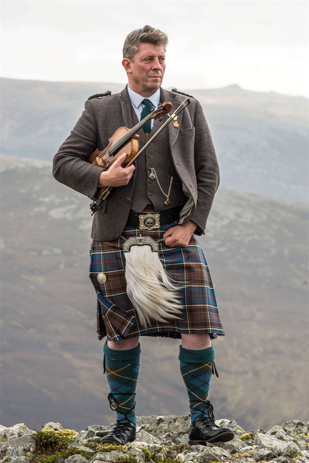 Scots fiddle supremo Paul Anderson