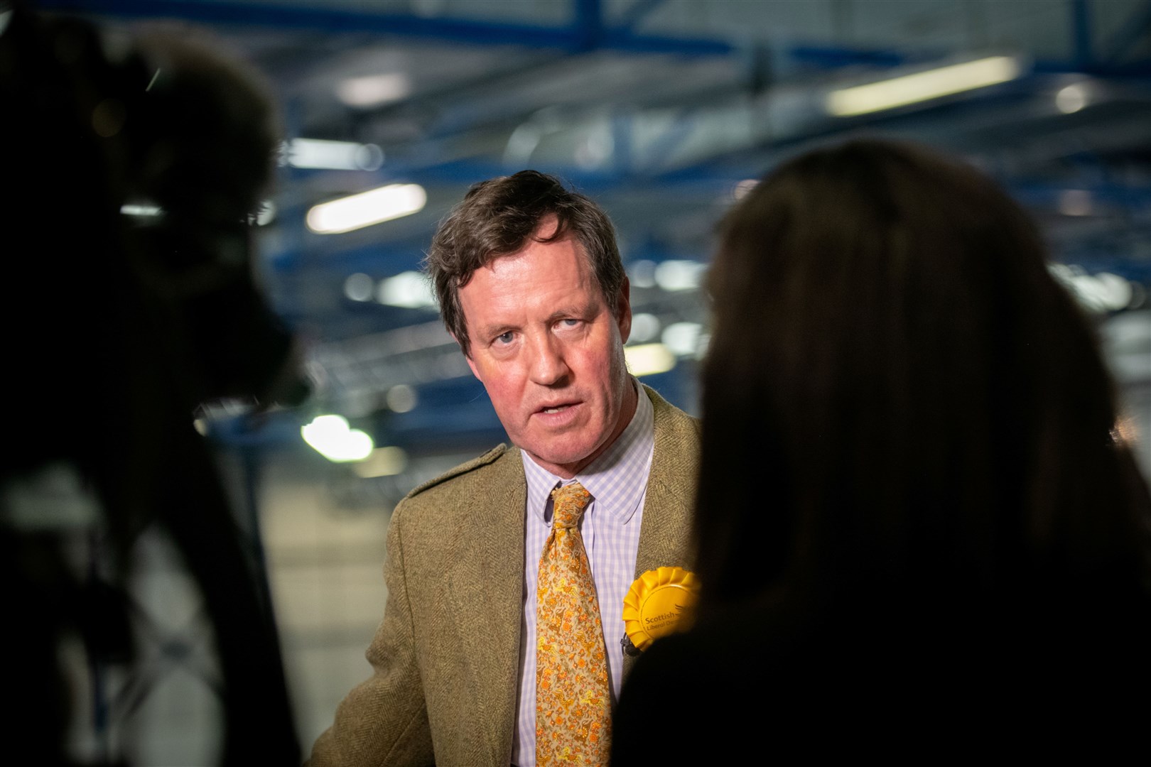 MP Angus MacDonald after winning the Inverness, Skye and Wester Ross-shire seat. Picture: Callum Mackay.